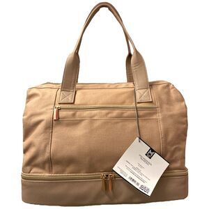 Mocha - Member's Mark Mini Canvas Weekender Travel Bag with Removable Shoulder S